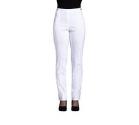 Robell Stretchhose | Ich Will Marie aus TV Werbung | Bengaline Stoff | Bequeme Arbeitshose | Weiß Größe 34