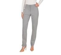 Robell Style Marie - Damen Jeans Straight - Jeanshose Damen high Waist - Stretch Jeans Hose bequemen Oberschenkel - Moderne Damenhose - Bitte Zwei Größen Kleiner bestellen, Light Grey, 46