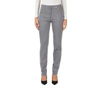 Robell Style Marie - Damen Jeans Straight - Jeanshose Damen high Waist - Stretch Jeans Hose bequemen Oberschenkel - Moderne Damenhose - Bitte Zwei Größen Kleiner bestellen, Dark Grey, 44