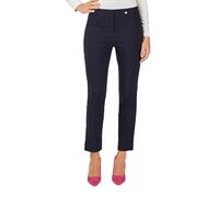 Robell Style ROSE09 - Bequeme, stretchige 7/8 Damenhose mit schmal geschnittenem Bein Farbe Marine Größe 50