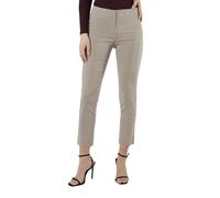 Robell Style ROSE09 - Bequeme, stretchige 7/8 Damenhose mit schmal geschnittenem Bein Farbe Sand Größe 34