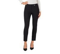Robell Style ROSE09 - Bequeme, stretchige 7/8 Damenhose mit schmal geschnittenem Bein - Farbe Schwarz - Größe 32
