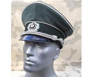 Robert Lubstein EREL Schirmmütze Wehrmacht Offizier Trikot Infanterie Größe 59
