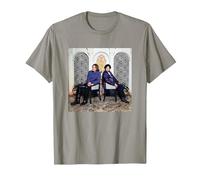 Robert Plant Jimmy Page Led Zeppelin Chris Duffy Fotografie T-Shirt, Herren, Schiefergrau, XL