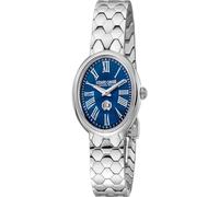 Roberto Cavalli by Franck Muller Damen Analog Quarz Uhr mit Edelstahl Armband RV1L196M0041