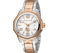 Roberto Cavalli by Franck Muller RV1G119M0081 silber roségold Herren Uhr NEU