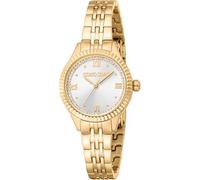 Roberto Cavalli Damen Analog Quarz Uhr mit Edelstahl Armband RC5L124M0055