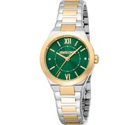 Roberto Cavalli Damen Analog Quarz Uhr mit Edelstahl Armband RC5L126M0065