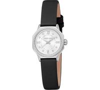 Roberto Cavalli Damen Analog Quarz Uhr mit Leder Armband RC5L122L0015