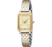 Roberto Cavalli Damenuhr Edelstahl bicolor Damen