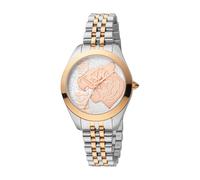 Roberto Cavalli Damenuhr Edelstahl bicolor, rosé Damen