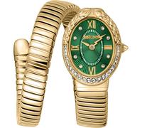 Roberto Cavalli Damenuhr Edelstahl Damen