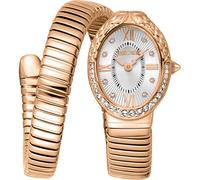 Roberto Cavalli Damenuhr Edelstahl roségold Damen
