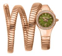 Roberto Cavalli Damenuhr Edelstahl roségold Damen