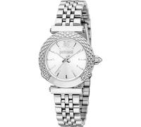 Roberto Cavalli Damenuhr Edelstahl silber Damen