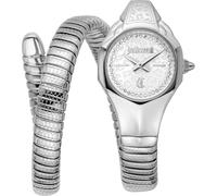 Roberto Cavalli Damenuhr Edelstahl silber Damen