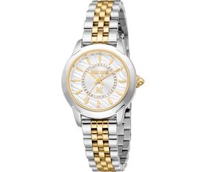 Roberto Cavalli Damenuhr Metall bicolor Damen