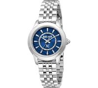Roberto Cavalli Damenuhr Metall blau, silber Damen