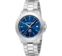 Roberto Cavalli Herren Analog Quarz Uhr mit Edelstahl Armband RC5G132M0045