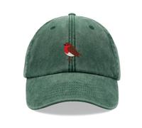 Robin Baseballkappe Vintage Washed Unisex Dad Hat Verstellbar Bier IPA Lager Trinker