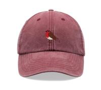 Robin Baseballkappe Vintage Washed Unisex Dad Hat Verstellbar Bier IPA Lager Trinker