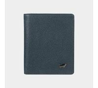 Braun Büffel Robin Kreditkartenetui RFID Schutz Leder 8 cm blau