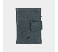 ROBIN RFID Slim Wallet Münzfach blau Herren - Leder