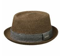 Robstown Toyo Pork Pie Strohhut - braun / XXL (62-63 cm)
