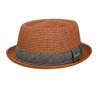 Robstown Toyo Pork Pie Strohhut by Stetson rost M (56-57 cm)
