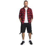 robuste Brandit Savage Vintage Herren Cargo Shorts Baumwoll-Bermuda B2001-00007 Schwarz M
