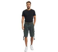 robuste Brandit Savage Vintage Herren Cargo Shorts Baumwoll-Bermuda B2001-01745 Anthrazit-Grau 3XL