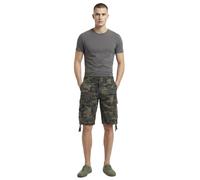 Build Your Brand Herren Vintage Cargo-Shorts 2002 dark camo S