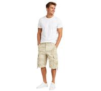 robuste Brandit Vintage Cargo Shorts Sommer-Bermuda im Military-Style Baumwoll-Shorts B2002-02611 Camouflage Beige L