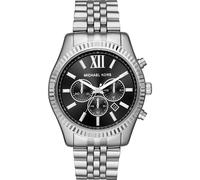 Robuste Herrenuhr der Marke Michael Kors in der Farbe Silber. Das Gehäuse hat einen Durchmesser von 45mm. Marke: Michael KorsModellname: MK8602 (45mm)Kategorie: HerrenarmbanduhrMaterialien: EdelstahlF