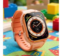 Robuste Kinder Smartwatch Rosa mit 4G Videoanruf und präzisem GPS Tracker - Wasserdichte Uhr mit SOS-Funktion & Kamera für maximale Sicherheit