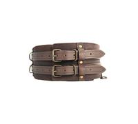 Robuster Wikinger-Gürtel "Sif" Dunkelbraun