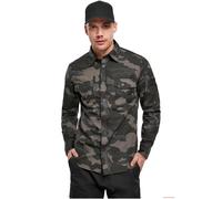 Brandit Men Slim Shirt Herren Hemd Darkcamo 3XL