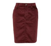 s.Oliver Damen Cordrock 2170189 in 5-Pocket-Form Rot Größe 38