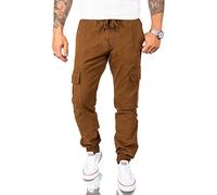 Rock Cr argo Hose Herren Chino Outdoor RC-2082 | Cargohose im Jogger-Stil mit praktischen Taschen, Freizeithose für Männer, Wandern, Alltag und Urlaub