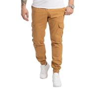 Rock Cr argo Hose Herren Tapered Fit Chino Freizeithose RC-2356 | Cargohose für Herren im Chino- und Jogger-Stil, schmal zulaufende Freizeithose mit Cargo-Taschen für Alltag und Freizeit