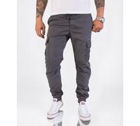 Rock Cr argo Hose Herren Tapered Fit Chino H-179 Anthrazit W40 L34