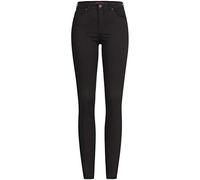 Rock Creek Damen Jeans Hose Skinny Jeanshose Designer Jeans Black Stretch Jeans Damenhose Damenjeans D-415 Schwarz W28 L32