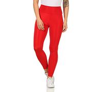 Rock Cr amen Leggings Hose Damenhose Damenleggings Leggins Sport Hose 3/4 Hosen Trainingshose Sporthose Yoga Freizeithose Hoch D-463 Rot L
