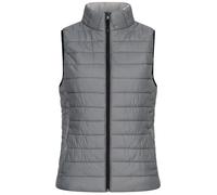 Rock Creek Damen Weste Steppweste Übergangsweste Leicht Damenweste Frauen Westen Stepp Westen Daunenweste Thermoweste D-498 Grau L