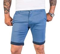 Rock Creek Designer Chino Shorts Herren Short Sommerhose Elegant Bermuda Kurz Herrenhose Anzugsshorts Herrenshorts Bermudas RC-2204 Himmelblau W32
