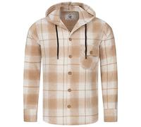 Rock Creek Hemd Herren Langarm H-326 Beige 5XL