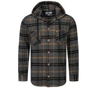 Rock Creek Hemd Herren Langarm H-334 Grau S