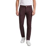 Rock Creek Herren Chino Hose Slim Fit Business Hosen Chinohose Stoffhose Chinos Hosen für Männer Casual Elegante Hose RC-2154 Weinrot W32 L30