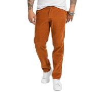 Rock Creek Herren Cord Hose Regular Fit Chino Hose Klassische Hosen Herrenhose Straight Cut Chinos Herren Cordhosen RC-2156 Orange W36 L30