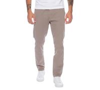 Rock Creek Herren Designer Chino Hose Regular Slim Chinohose, 29W / 30L, Hellgrau